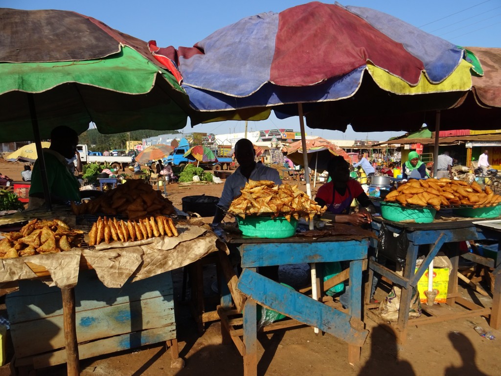 Miestny trh v Lugazi - radosť nakupovať, Lugazi 2017