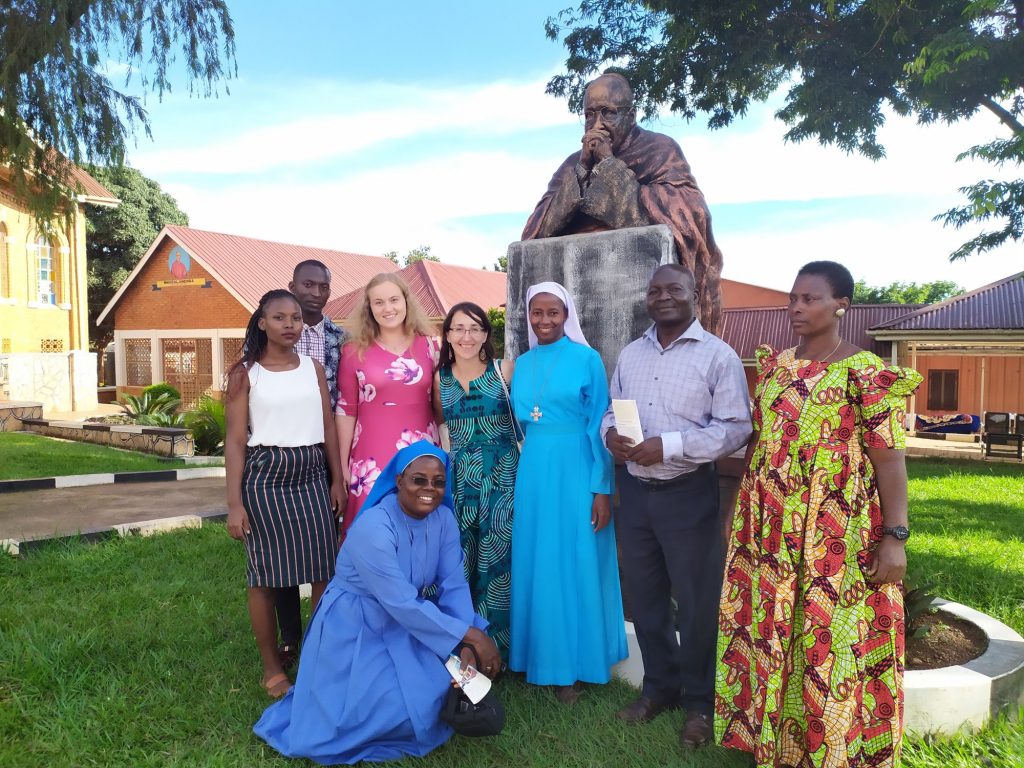 Návšteva hospicu v Kampale
